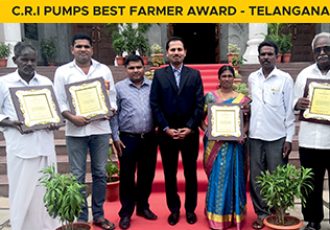 C.R.I Pumps best Farmer Award – Telangana